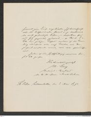 k.k. naturhistorisches Hofmuseum, Intendanzakten 1885-1896 (Hauer), Aktenzahl Z.302/1892, Seite 2